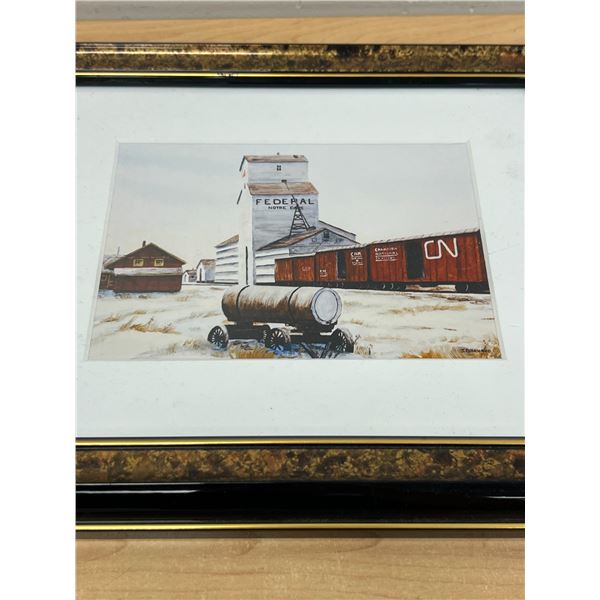 Notre Dame de Lourdes MB Print Joel Bouchard - smaller approx: 12.25x10.25"