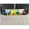 Image 1 : Original Tri-Panel Frame Art - Larger Frame: 61.5x16.5"