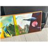 Image 3 : Original Tri-Panel Frame Art - Larger Frame: 61.5x16.5"