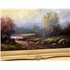 Image 2 : Paul Wesley "A Catskill Scene" Original - Frame 31x25"