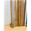 Image 4 : Lot of Yard Sticks with Advertising / Large Spoon and Wood Pencil