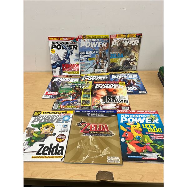 Nintendo Power Magazine Lot - see all photos
