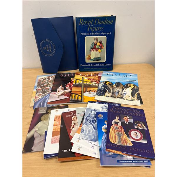 Royal Doulton & Similar Collectors Book and Booklets - see all photos