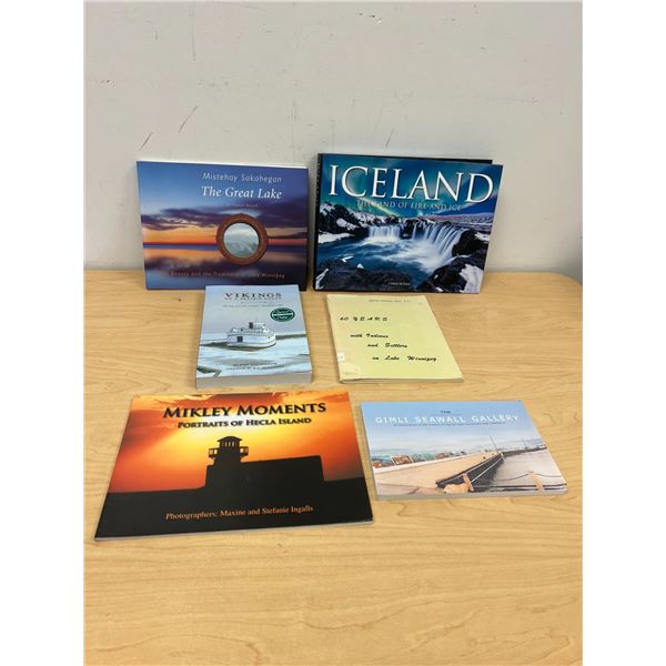 Icelandic & Lake Winnipeg Book Lot - see all photos
