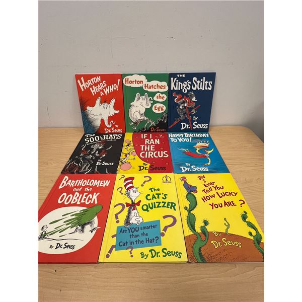 9 Dr. Seuss Books - see all photos