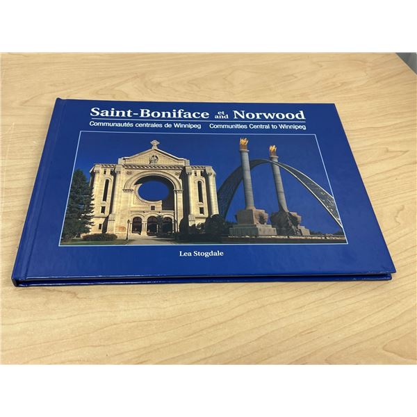 Bilingual Saint-Boniface and Norwood Hard Cover Book 85 pages