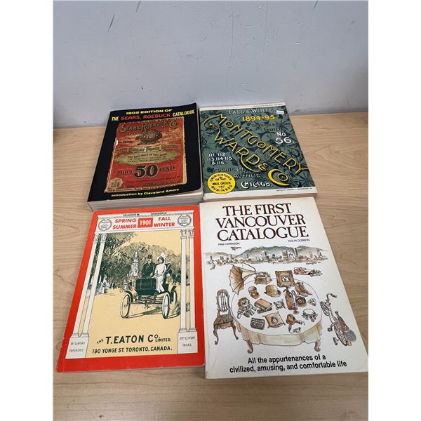 4 Vintage Store Catalogues - see all photos for details