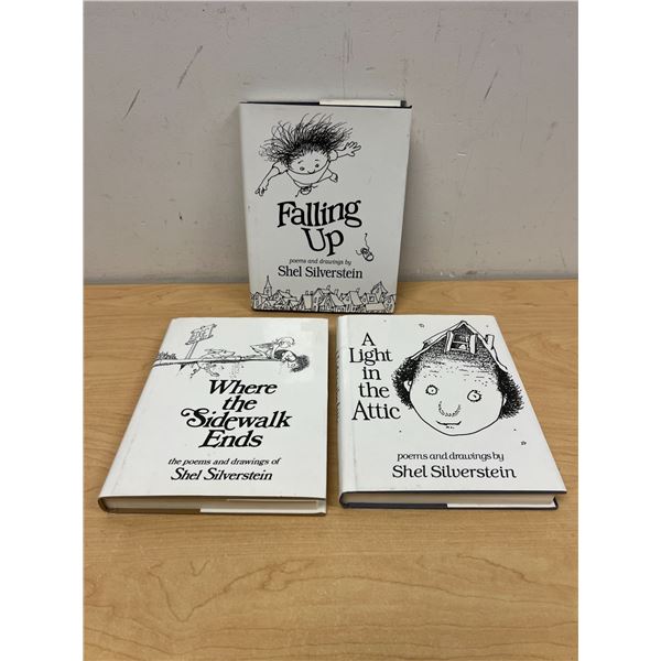 3 Poems and Drawings Books - Shel Silverstein