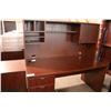 Image 1 : Mahogany Desk With Hutch