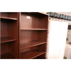 Mahogany 6' Bookshelf