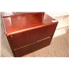 Image 1 : Mahogany 2 Drawer Lateral File Cabinet