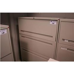 Teknion 4 Drawer Lateral File Cabinet Style 2