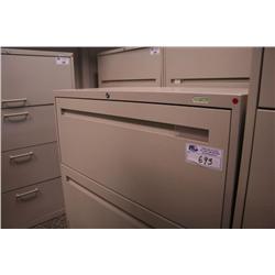 Teknion 3 Drawer Lateral File Cabinet Style 2