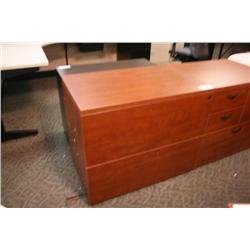 Cherry 2 Drawer Lateral File Cabinet