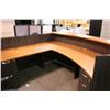 Image 1 : Cherry Top Bowfront Reception Counter