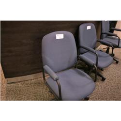 Blue Gas Lift Tilter Chair