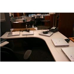 Teknion Grey Corner Work Station