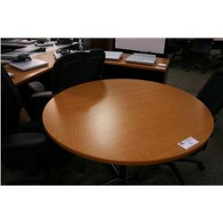 Teknion Cherry Conference Table