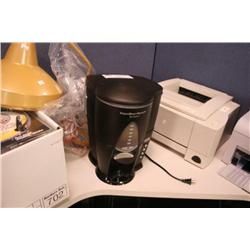 Coffee Maker And Desk Lamp