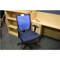 Blue Mesh Back Ergonomic Task Chair