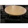 Image 1 : Maple Large Round Conference Table