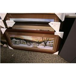 Framed Print Heritage Village