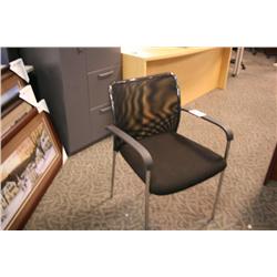 Black Mesh Back Client Chair