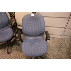 Blue Multi  Lever Office Chair