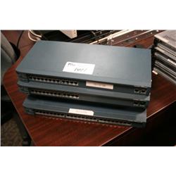 Stack Of Cisco Hubs