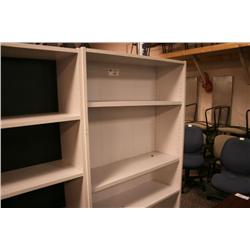 Grey 6' Bookshelf