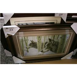 Framed Print  Wolves