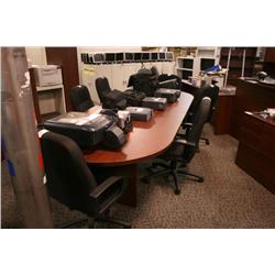 Mahogany 10' Boardroom Table