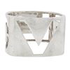 Image 3 : Tiffany & Co. Donald Claflin Sterling Silver Wide LOVE Slip-On Bangle Bracelet