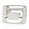Image 4 : Tiffany & Co. Donald Claflin Sterling Silver Wide LOVE Slip-On Bangle Bracelet