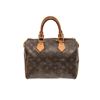 Image 1 : Louis Vuitton Brown Monogram Speedy 25 Satchel Bag