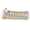 Image 7 : Rolex Ladies 18K Two Tone Gold And Steel Black Index 18K Yellow Gold Fluted Beze
