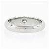 Image 7 : Tiffany & Co. Platinum 0.26 ctw Round Diamond Solitaire Etoile Engagement Ring