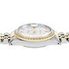 Image 6 : Rolex 36MM 2Tone Silver Dial 18K Yellow Gold Diamond Bezel Datejust With Rolex B