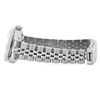 Image 7 : Rolex Ladies Stainless Steel Silver Index Diamond Bezel Date Wristwatch