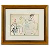 Image 1 : La Comedie Humaine 30.1.54-II by Picasso (1881-1973)