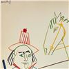 Image 2 : La Comedie Humaine 30.1.54-II by Picasso (1881-1973)