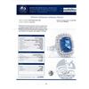 Image 4 : 6.27 ctw Tanzanite and 1.41 ctw Diamond Platinum Ring