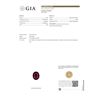 Image 5 : 3.66 ctw BURMESE Ruby and 1.40 ctw Diamond Platinum Ring (GIA CERTIFIED)