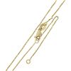 Image 6 : Antique 14k Gold 0.03 ctw Buttercup Diamond Solitaire Pendant w/ Adjustable Chai