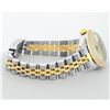Image 6 : Rolex Ladies Quickset 18K Two Tone Champagne Index Yellow Gold Diamond Bezel Wri
