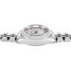 Image 6 : Rolex Ladies Stainless Steel Silver Index White Gold Fluted Bezel Date Watch