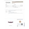 Image 5 : 18.44 ctw BURMESE Ruby and 1.34 ctw Diamond Platinum Bangle (GIA CERTIFIED)