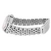 Image 6 : Rolex Ladies Quickset Stainless Steel 18K White Gold Diamond And Ruby Datejust W