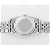 Image 9 : Rolex Mens Stainless Steel Silver Index 18K White Gold Diamond & Ruby Bezel 36MM