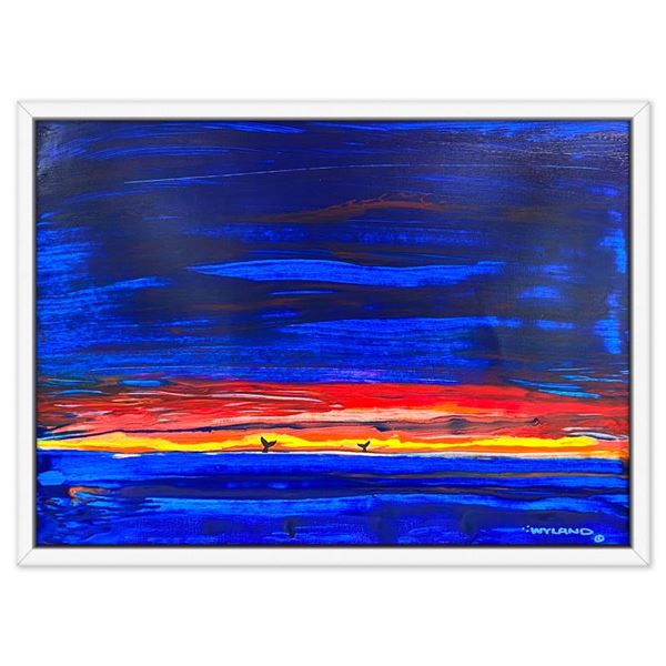 Whale Tail by Wyland Original